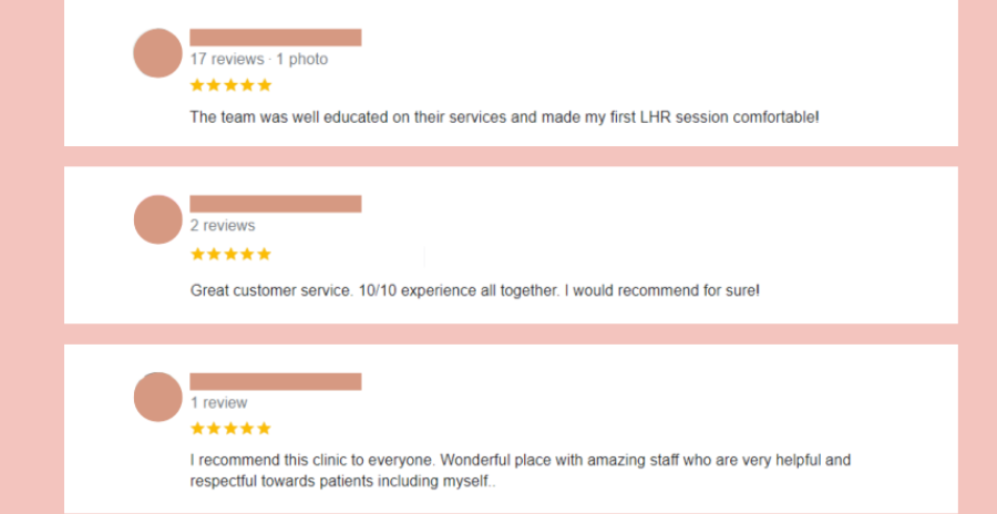 Real Stories, Real Results: Laser Clinics Customer Reviews