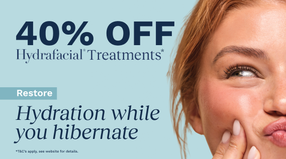 40% off HydraFacial Treatments*